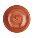 DK540 Round Coupe Bowl Spiced Orange 220mm (Pack of 12)