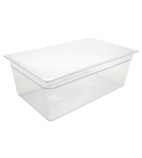 U227 Polycarbonate 1/1 Gastronorm Container 200mm Clear