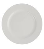 Lumina CD623 Wide Rim Round Plates White 200mm (Pack of 6)