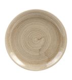 Patina HC789 Antique Taupe Coupe Plates Taupe 165mm