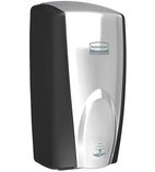 FN380 AutoFoam Touch-Free Foam Soap & Sanitiser Dispenser Black/Chrome 1.1 Ltr
