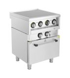 600 Series HZ269 Electric 4 Zone Induction Oven Range