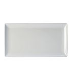 Image of VV459 Craft White Melamine GN 1/3 Rectangular Platters 325mm (Pack of 3)