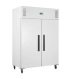 G-Series PG042 1152 Ltr Upright Double Door White Fridge