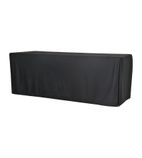 XL240 Table Plain Cover Black
