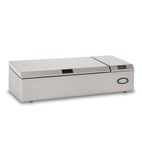 PC97/4 7 x 1/3GN Refrigerated Countertop Food Prep Topping Unit