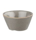 Image of X Squared DK569 Sauce Dishes Peppercorn Grey 3oz  (Pack of 12)