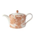 FE105 Crushed Velvet Copper Charnwood Tea Pot L S (Pack of 1)