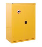 Image of CZ129046ZYXX COSHH Cabinet Double Door Yellow 14 Ltr