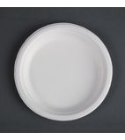 Image of CW905 Bagasse Plates Round 179mm (Pack of 50)