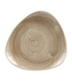 Patina HC793 Antique Triangle Plates Taupe 229mm (Pack of 12)