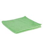 Image of GF609 Microfibre Cloths Green (Pack of 5)