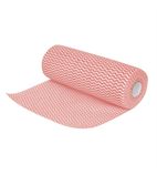 Image of CS805 Non-Woven Cloths Red 3.3m Roll