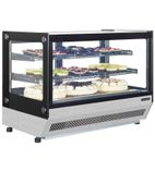 LCT750F 120 Ltr Countertop Flat Glass Refrigerated Display Case