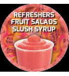 200015 Slush Syrup Fruit Salad Flavour 2 x 5 Ltr