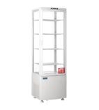 C-Series CX575 235 Ltr Freestanding Energy Efficient Self Serve Refrigerated White Cake Display Fridge