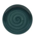 Patina FA590 Coupe Plates Rustic Teal 260mm