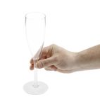 DS133 Polycarbonate Champagne Flutes 210ml (Pack of 12)