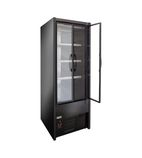 Cervinho UA055-70 700mm Wide Black Multideck Display Fridge With Hinged Doors