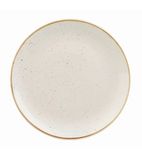 DK519 Round Coupe Plates Barley White 217mm (Pack of 12)
