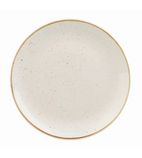 DK519 Round Coupe Plates Barley White 217mm (Pack of 12)