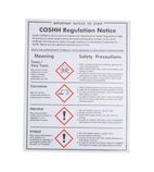 Image of L903 COSSH Regulations Sign