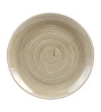 Patina HC787 Antique Coupe Plates  Taupe 260mm