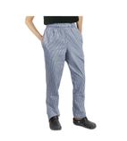 A025-L Easyfit Pants - Small Blue Check