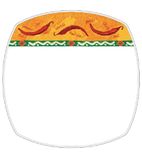 Salsa CA605 Square Plates 165mm (Pack of 12)