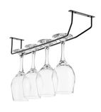 Image of FD988 Wine Glass Rack Black 406mm