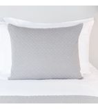 HN853 Quilted Waffle Cushion Cover Grey