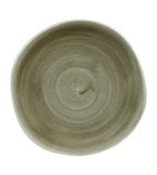 Patina HC821 Antique Organic Round Plates Green 264mm (Pack of 12)