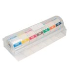 GH475 Dissolvable Colour Coded Food Labels with 2" Dispenser
