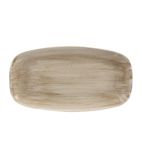 Patina HC798 Antique Rectangular Plates Taupe 189(W) x 355(D)mm (Pack of 6)