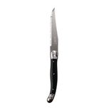 Serrated Steak Knives Black Handle (Pack of 6)