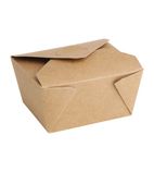 FN980 Kraft Recyclable Microwavable Food Boxes 740ml / 26oz (Pack of 450)