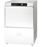 Economy ED50A D 500mm 18 Plate Undercounter Dishwasher With Gravity Drain, Drain Pump And Break Tank - 13 Amp Plug in