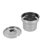 TA23 Stainless Steel Pot & Lid for Bain Maries
