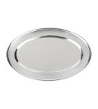 Image of K360 Stainless Steel Oval Serving Tray 200mm