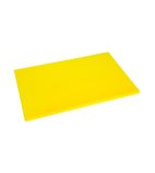HC861 Low Density Antibacterial Chopping Board Yellow 450x300x10mm