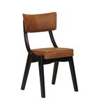 CX471 Chelsea Dining Chair Buffalo Tan Dark Wood (Pack of 2)