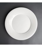CE757 Menu Broad Rim Dinner Plates 305mm (Pack of 6)
