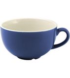 New Horizons M815 Colour Glaze Cappuccino Cups Blue 284ml