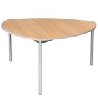 Image of GE963 Enviro Indoor Beech Effect Shield Dining Table 1500mm