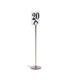 Image of D2921 Table Number Stand Stainless steel 40cm