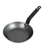 DN896 Mineral B Black Iron Induction Frying Pan 20cm
