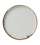 FE382 Harvest Natural Walled Plate 220mm (Pack of 6)