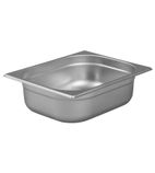 20974 Stainless Steel 1/2 Gastronorm Tray 100mm