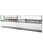 Image of MILLENNIUM ST170 PAS 1661mm Wide Flat Glass Patisserie Display Serve Over Counter Fridge