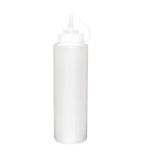 Image of K657 Clear Squeeze Sauce Bottle 12oz